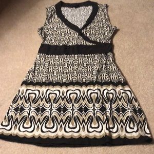 Tribal cross tunic